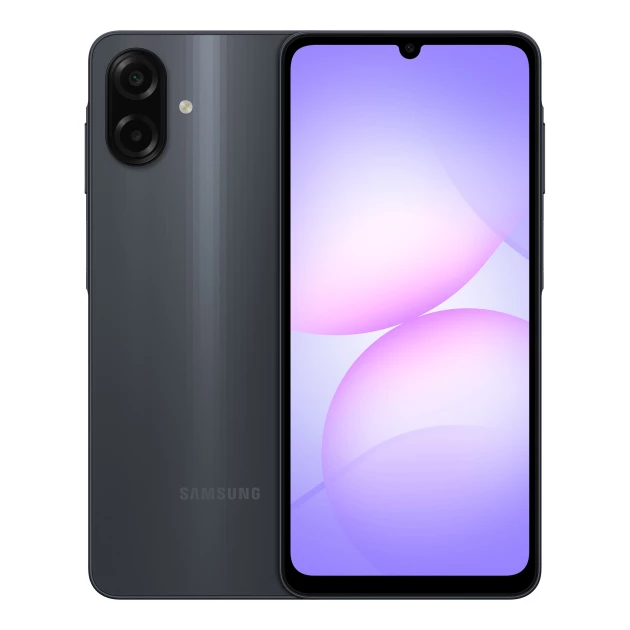 Samsung Galaxy A07-4+64GB BLACK Smart Mobile Phone