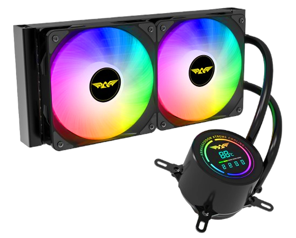 ARMAGGEDDON 240 TESSARAXX Deep Freeze RGB CPU Liquid Cooler